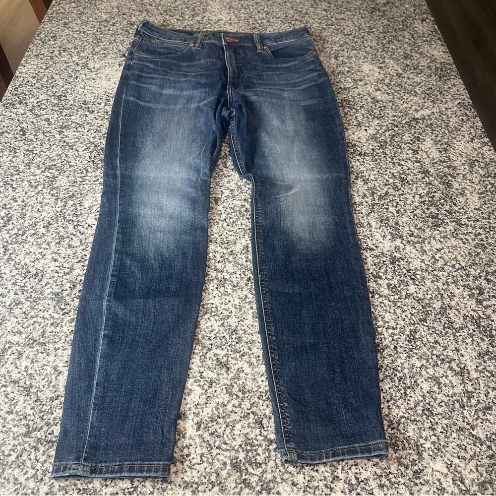 Wrangler Retro Jeans Women's 31x30 Blue High Rise Skinny Stretch Denim Western
